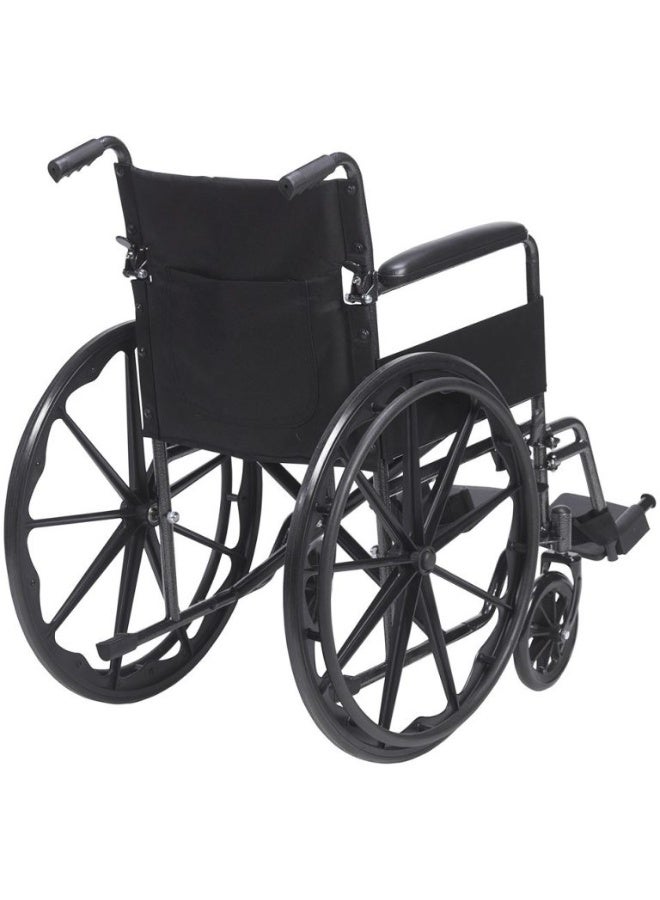 Gilani Mobility High Back Steel Lightweight Manual Wheelchair - Image 5